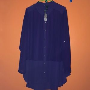 Lane Bryant Button up shirt